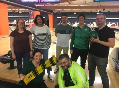 Tournoi de bowling pour le challenge norsys