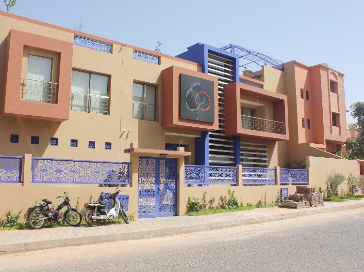 photo de l'extérieur de l'agence de Marrakech